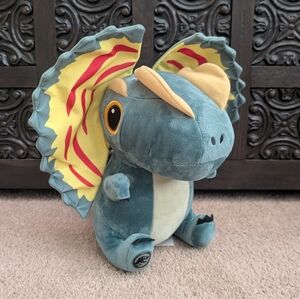 Blue Triceratops Plush Dinosaur Stuffed Animal